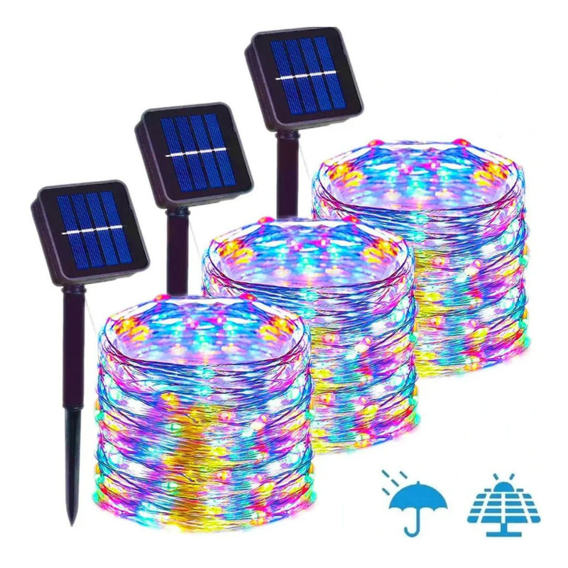 Pisca-Pisca de Natal em Led Solar - Oferta de Natal (PAGUE 1 LEVE 3 PEÇAS)