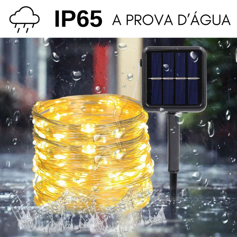 Pisca-Pisca de Natal em Led Solar - Oferta de Natal (PAGUE 1 LEVE 3 PEÇAS)