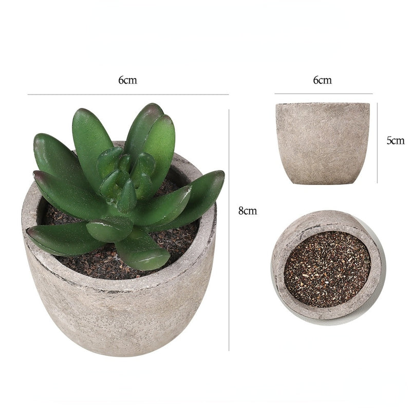 Vaso Artificial Aloe Pequeno