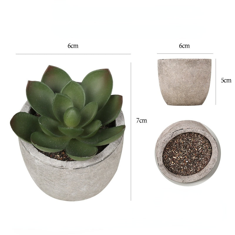 Vaso Artificial Aloe Pequeno