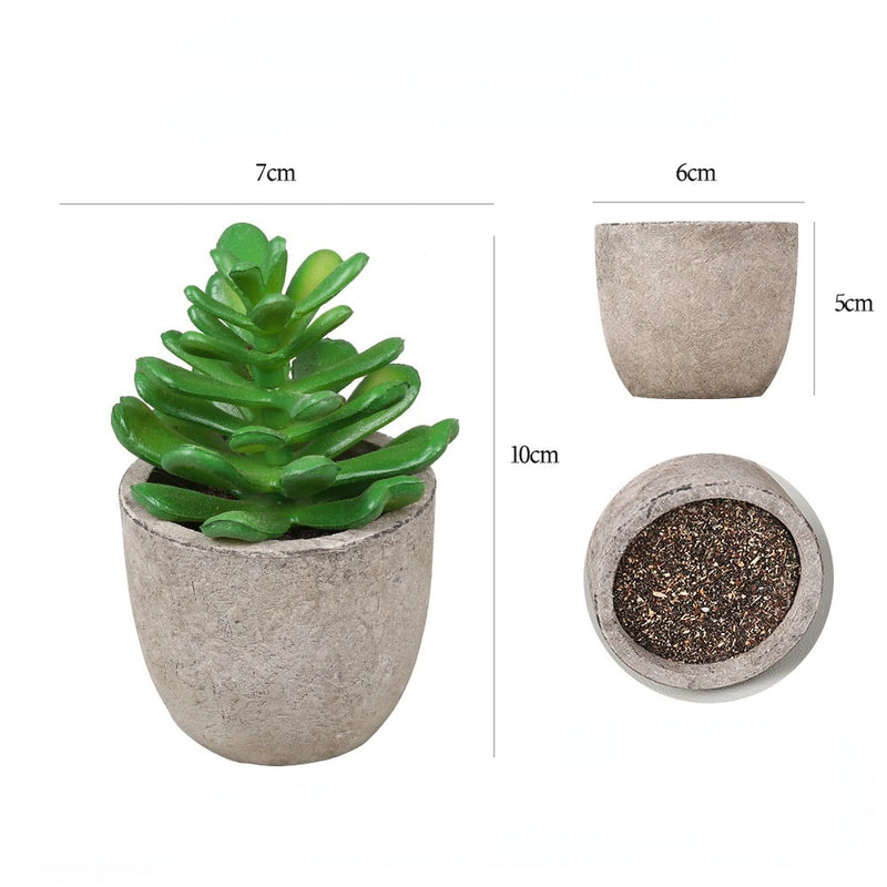 Vaso Artificial Aloe Pequeno