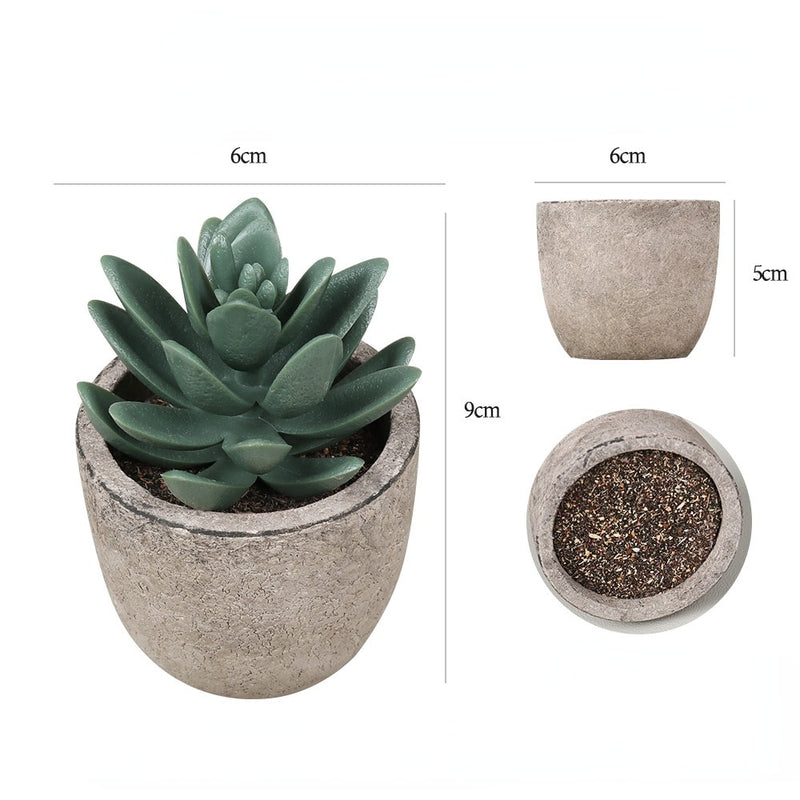 Vaso Artificial Aloe Pequeno