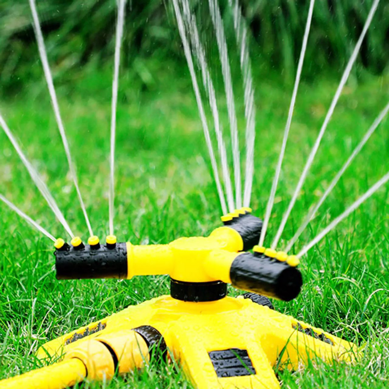 Sprinkler 360º - Automático para Irrigação + BRINDE EXCLUSIVO (Mangueira Reforçada)