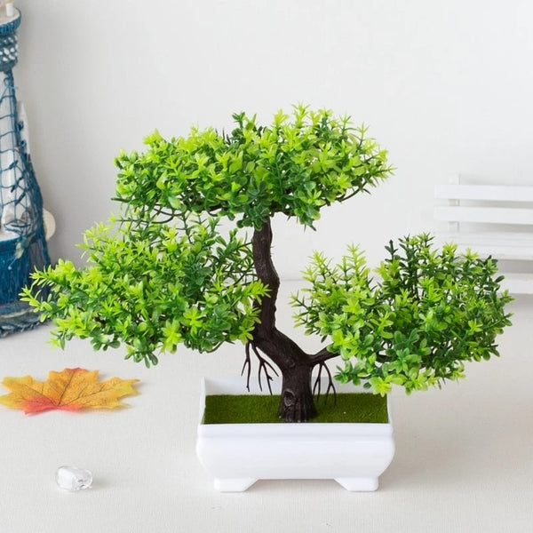 Plantas Artificiais Bonsai Decoração Completa